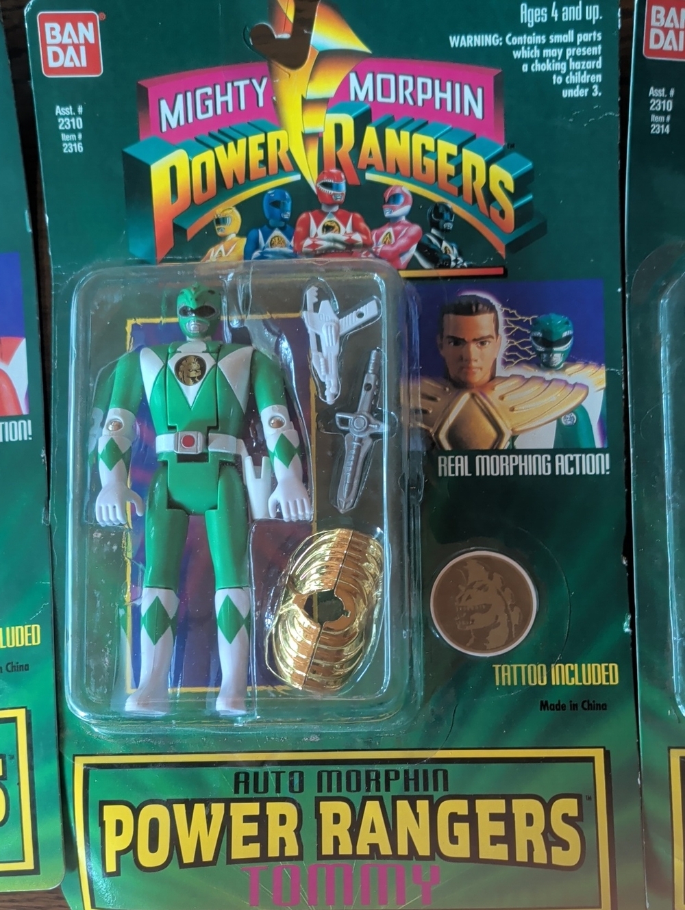Set Of 6 Power Rangers In Packaging - Picture 5 of 7